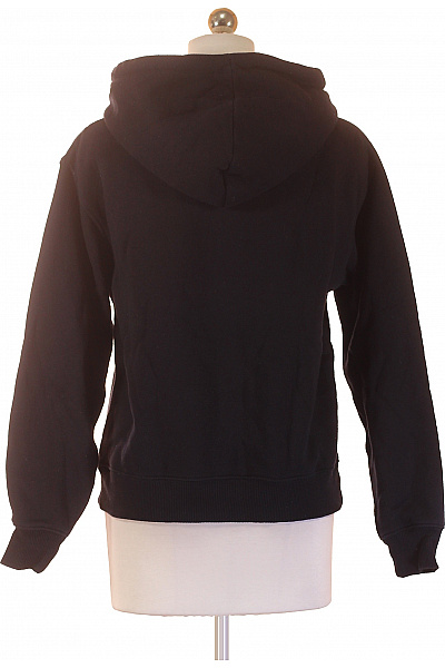 TOMMY HILFIGER Bavlněná černá mikina s kapucí a výšivkou streetwear Velikost s | TOMMY HILFIGER | obrázek 2