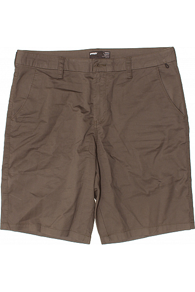 OAKLEY Pánské Kraťasy S Kapsami Zelené Second Hand Vel. 36