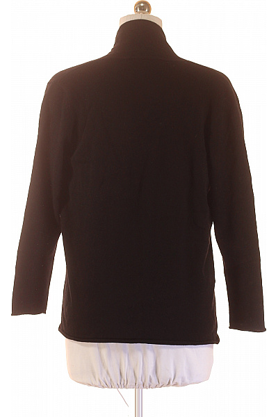 Dine'n Dance Dámský kašmírový kardigan černý volný elegantní bez zapínání Velikost 42 | Dine'n Dance | obrázek 3