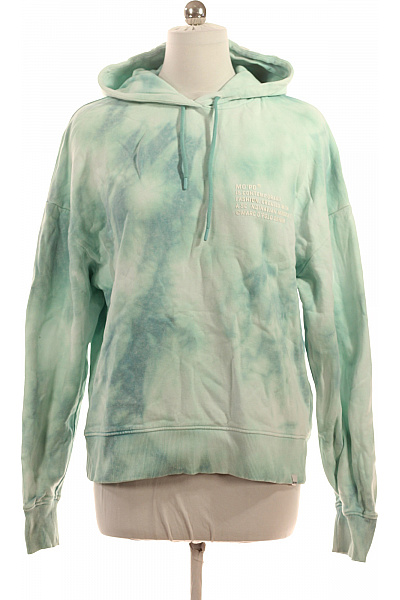 Marc O´Polo Dámská bavlněná mikina s kapucí zelená batikovaná streetwear oversized Vel. S | Marc O´Polo | obrázek 2