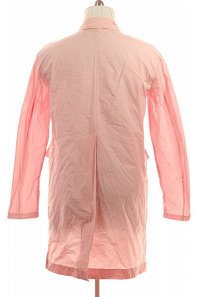 Dsquared2 Růžový dlouhý trenčkot moderní nepromokavý stylový Velikost 48 | Dsquared2 | obrázek 2