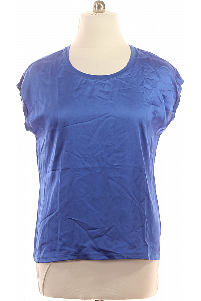 LAWRENCE GREY Dámské modré tričko bez rukávů kulatý výstřih basic Vel. xl | LAWRENCE GREY | obrázek 2