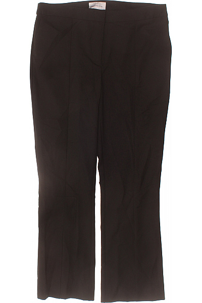 HOLZWEILER Dámské černé polyesterové oblekové kalhoty elegantní rovné Velikost L | HOLZWEILER | obrázek 2