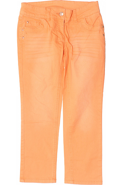 Gina Boyfriend Dámské Džíny Oranžové Vel. 34