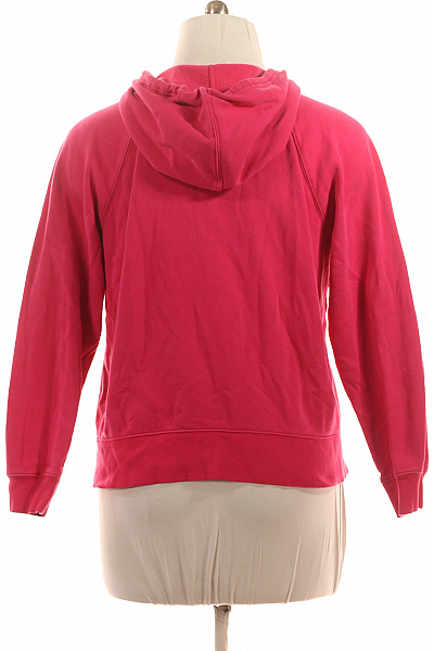 Gap Dámská růžová rozepínací mikina s kapucí a potiskem streetwear Vel. l | Gap | obrázek 2