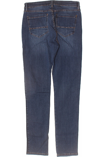 someday Dámské bavlněné modré džíny strečové rovné dvoubarevné seprané Vel. 36 | someday | obrázek 2