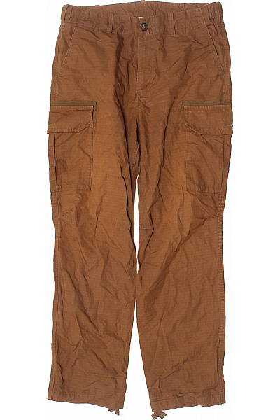 THE NORTH FACE Pánské Cargo Volnočasové Hnědé Dlouhé S Kapsami Na Stehnech Velikost 32