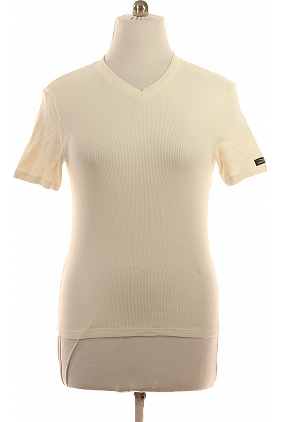 venice beach Dámské tričko s krátkým rukávem béžové jednobarevné basic Vel. XL | venice beach | obrázek 2