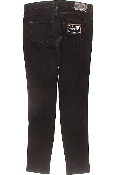 pinko Dámské bavlněné černé skinny džíny strečové s kapsami Velikost 29 | pinko | obrázek 2