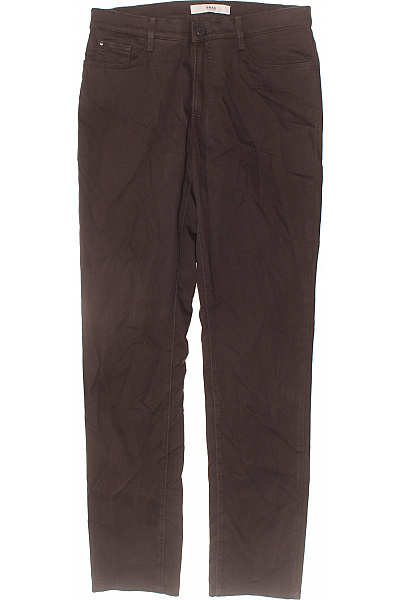 BRAX Dámské hnědé dlouhé rovné kalhoty volnočasové s kapsami Velikost 38 | BRAX | obrázek 2