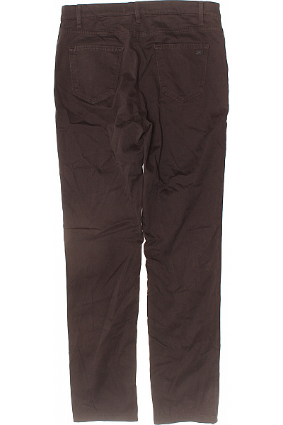 BRAX Dámské hnědé dlouhé rovné kalhoty volnočasové s kapsami Velikost 38 | BRAX | obrázek 3