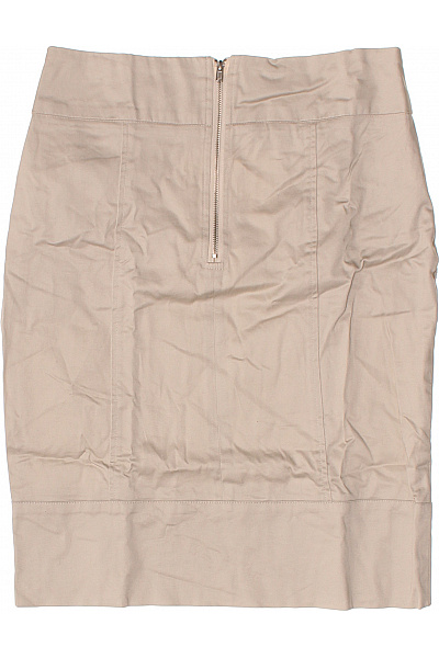 RAVEL Béžová business sukně ke kolenům s kapsami a vysokým pasem Vel. EU S | RAVEL | obrázek 3