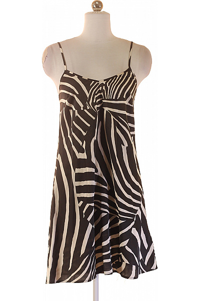 Letní šaty na ramínka se zvířecím vzorem Vel. XS | Unimoda | obrázek 2