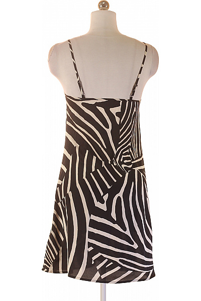 Letní šaty na ramínka se zvířecím vzorem Vel. XS | Unimoda | obrázek 3