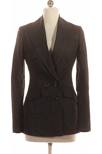 Karen Millen Dámské Sako Vlněný Černý Vel. 36
