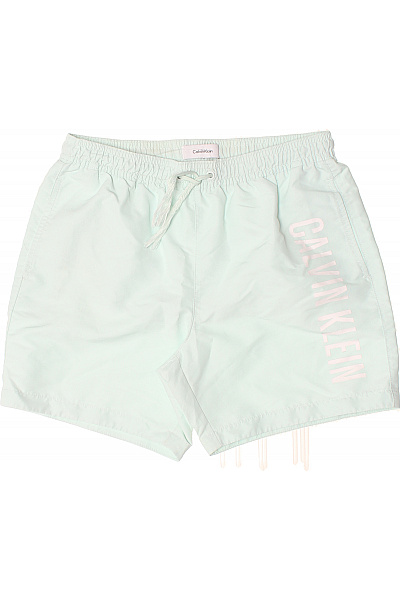 Pánské Koupací Kraťasy Modré Calvin Klein