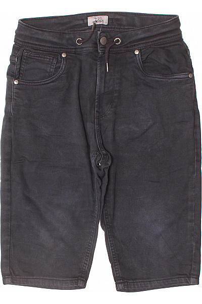 Pepe Jeans Dětské Chlapecké Kraťasy Tmavě Šedé Denim Pohodlné Letní | Pepe Jeans | obrázek 2