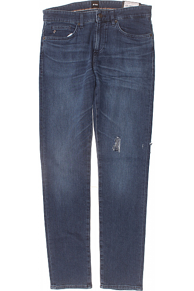 Pánské Rovné Džíny Modré Hugo Boss