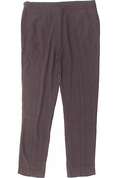 American Vintage Dámské tmavě hnědé chinos pohodlné ležérní rovné s gumou v pase Velikost L | American Vintage | obrázek 2