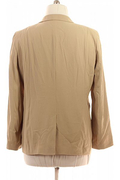 Gerard Darel Polyesterový Béžový Blejzr Elegantní Ležérní Business Bez Zapínání Vel. 18 | Gerard Darel | obrázek 2