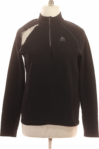 Aldo Pánská černá Sportovní Mikina Se Zipem U Krku Outdoor Hřejivá Vel. XL