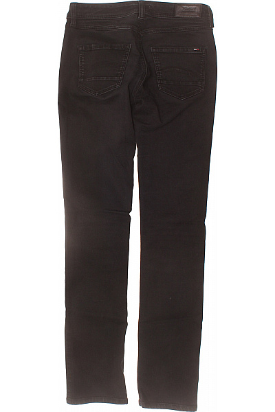 TOMMY HILFIGER Dámské černé džíny strečové rovné kapsy Velikost EU 27/32 | TOMMY HILFIGER | obrázek 2