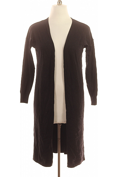 APART Dámský dlouhý černý kardigan volný basic Velikost l | APART | obrázek 2