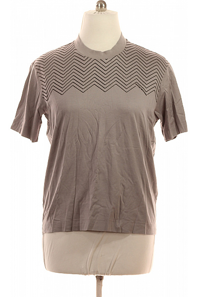 ARMANI Pánské tričko šedé s krátkým rukávem a potiskem Velikost xl | ARMANI | obrázek 2