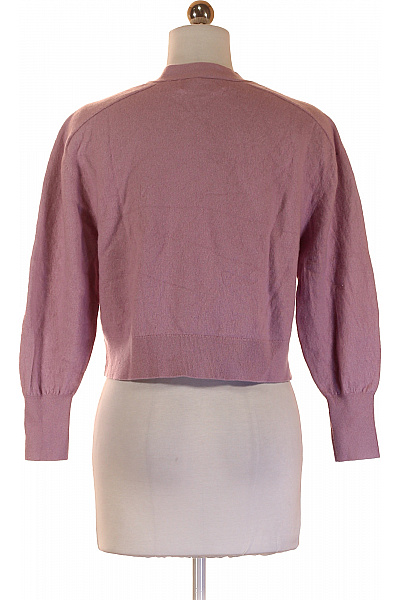 Marc O´Polo Dámský růžový crop kardigan pletený propínací s výstřihem do V Vel. s | Marc O´Polo | obrázek 3