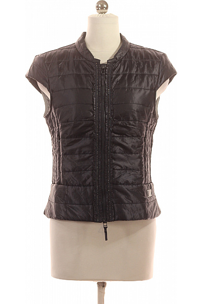 LUISA CERANO Kratká Dámská Vesta Modrá Vel. 36 | LUISA CERANO | obrázek 2