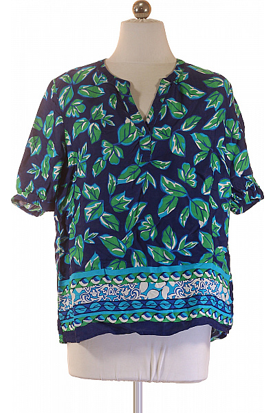 BETTY BARCLAY Dámská Halenka S Krátkým Rukávem A Potiskem Květinová Velikost L