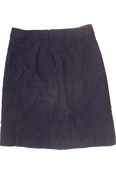 Hobbs Dámská bavlněná tmavě modrá pouzdrová business sukně s kapsami Vel. 36 | Hobbs | obrázek 3