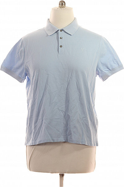 DOUGLAS HAYWARD Pánské světle modré polo tričko s krátkým rukávem a výšivkou Vel. XL | DOUGLAS HAYWARD | obrázek 2