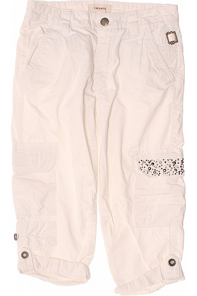 Mos Mosh dámské cargo tříčtvrteční plátěné volnočasové kalhoty Velikost EU 26 | Mos Mosh | obrázek 2