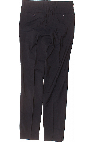 BALDESSARINI Pánské oblekové černé rovné společenské kalhoty elegantní business Velikost 94 | BALDESSARINI | obrázek 2