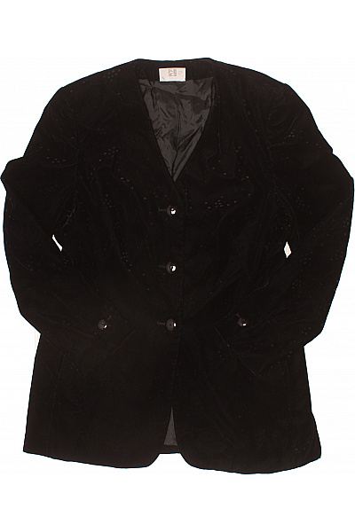 PUNTO Dámský černý vzorovaný krátký elegantní vypasovaný společenský Velikost 42 | PUNTO | obrázek 2