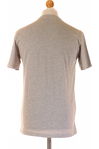 BALR. Bavlněné šedé tričko s krátkým rukávem basic s nápisem Vel. s | BALR. | obrázek 3