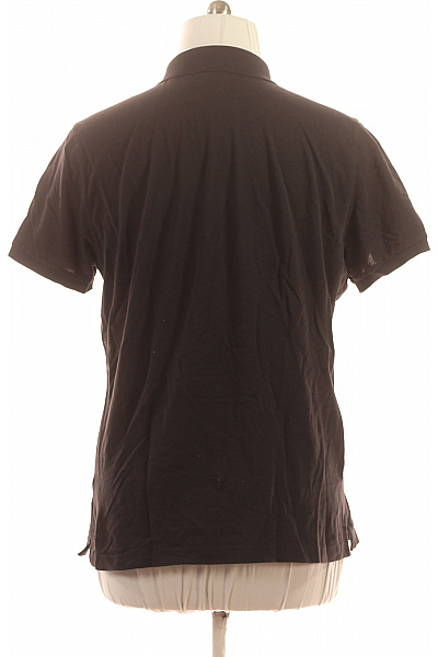 GANT Pánské bavlněné tmavě hnědé polo tričko s krátkým rukávem a výšivkou basic Vel. 2xl | GANT | obrázek 3