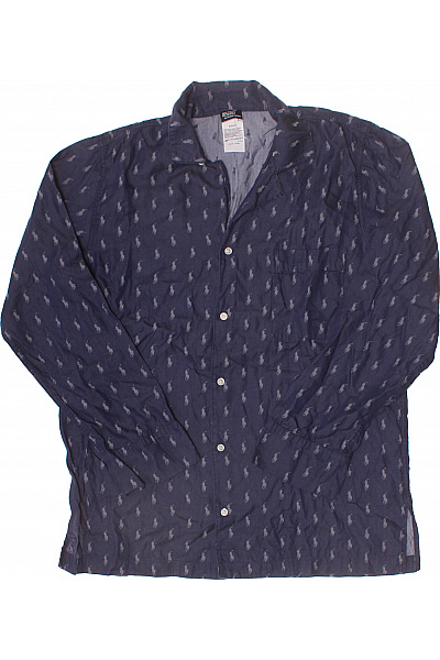 POLO CLUB Royal Berkshire Pánské pyžamo modré s potiskem Vel. M | POLO CLUB Royal Berkshire | obrázek 4