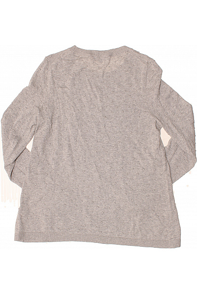 TOMMY HILFIGER Dámský šedý pletený pulovr s texturou kuliček Vel. M | TOMMY HILFIGER | obrázek 3