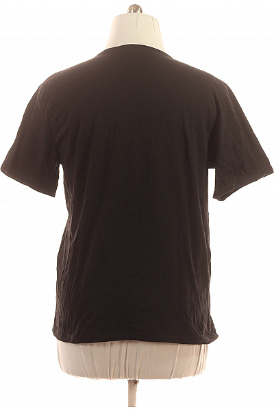 Hugo Boss Pánské bavlněné tričko černé s krátkým rukávem basic s kulatým výstřihem Velikost xxl | Hugo Boss | obrázek 3