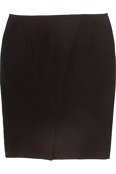 Oasis Dámská polyesterová pouzdrová sukně elegantní business černá ke kolenům Vel. 40 | Oasis | obrázek 3