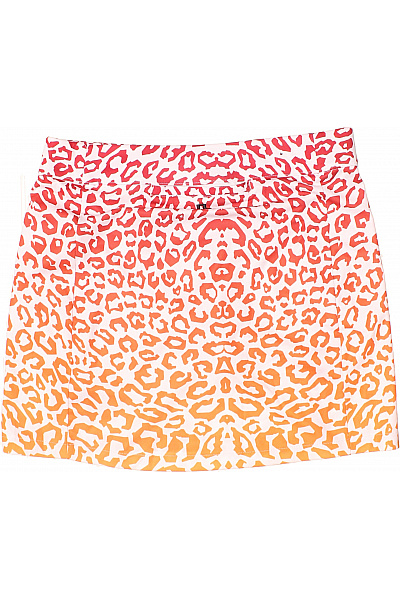 Dámské sportovní kraťasy zvířecí vzor oranžové červené ombre Vel. m | Unimoda | obrázek 3