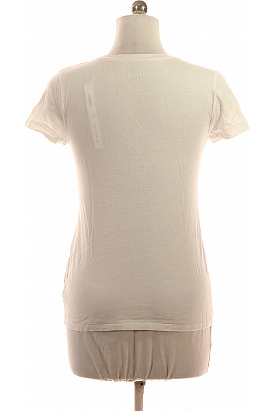 Gap Dámské bílé tričko s krátkým rukávem a kulatým výstřihem basic bavlna Vel. M | Gap | obrázek 3