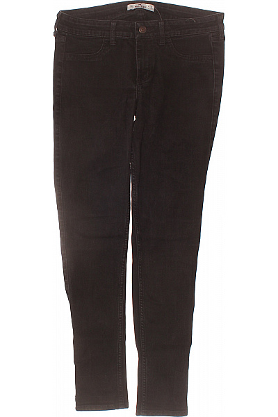 Hollister Dámské Bavlněné černé Skinny Džíny Strečové úzké Velikost EU 29