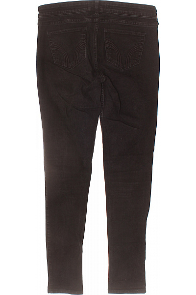 Hollister Dámské bavlněné černé skinny džíny strečové úzké Velikost EU 29 | Hollister | obrázek 2