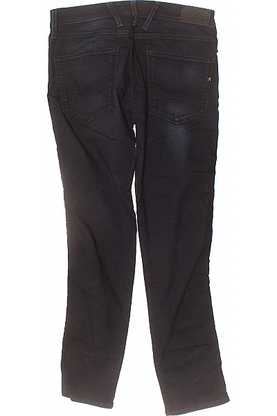 REPLAY Dámské bavlněné černé džíny rovné seprané kapsy Velikost 32 | REPLAY | obrázek 2