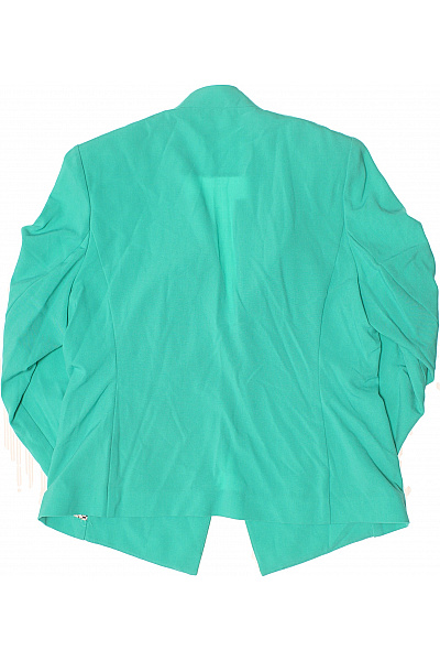 Marks & Spencer Zelený blejzr elegantní business moderní bez klop na běžné nošení Velikost 16 | Marks & Spencer | obrázek 3