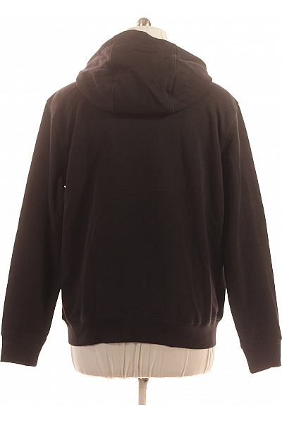 TOMMY HILFIGER Bavlněná černá mikina s kapucí přes hlavu streetwear s klokaní kapsou Velikost xl | TOMMY HILFIGER | obrázek 3