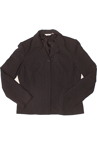 Next Polyesterové černé vzorované vypasované business s jedním knoflíkem elegantní sako Velikost 42 | Next | obrázek 2